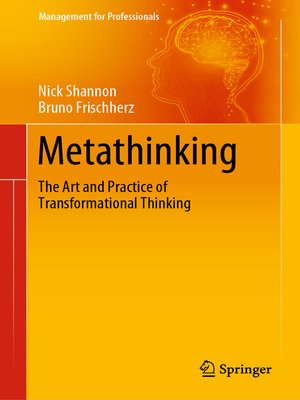 cover image of Metathinking